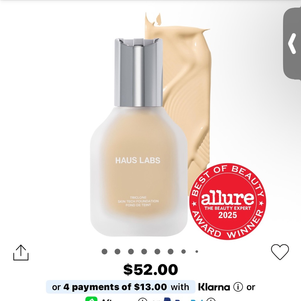 Haus Labs By Lady Gaga Triclone Skin Tech Foundation - 030 Fair Cool